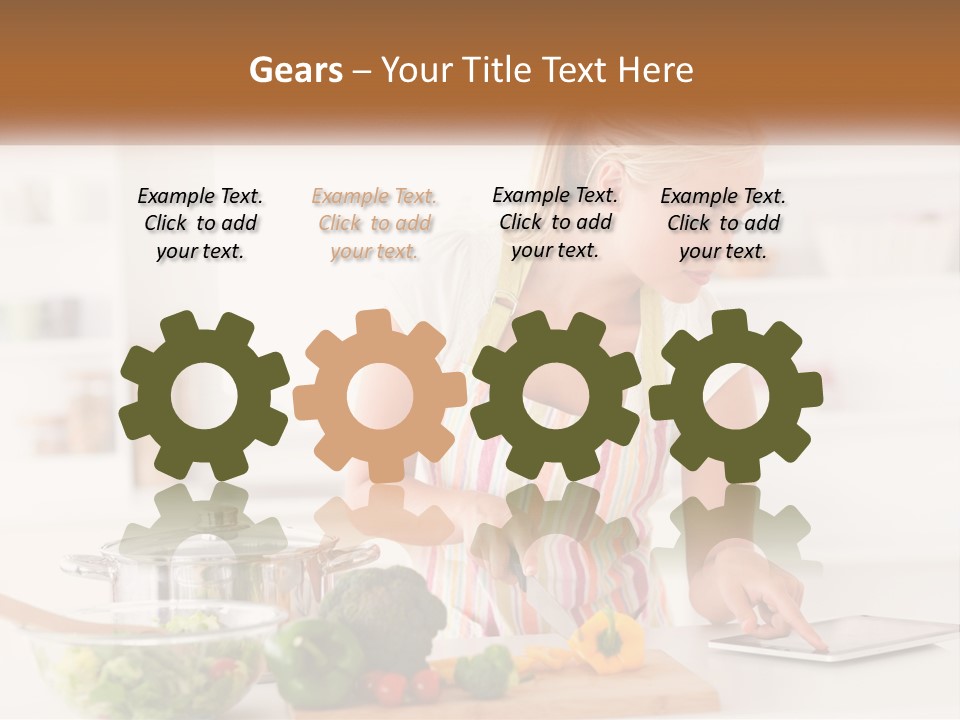 Meal Smile Food PowerPoint Template