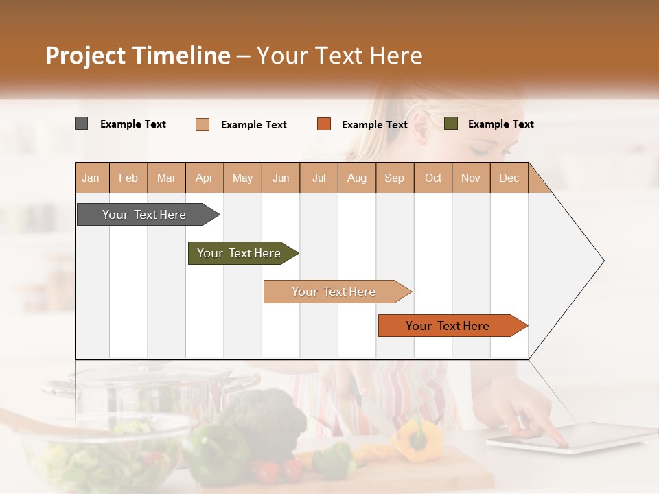 Meal Smile Food PowerPoint Template