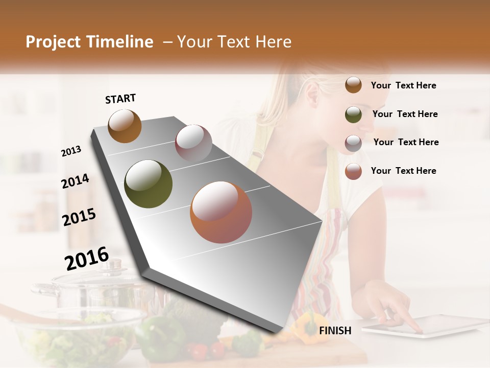 Meal Smile Food PowerPoint Template