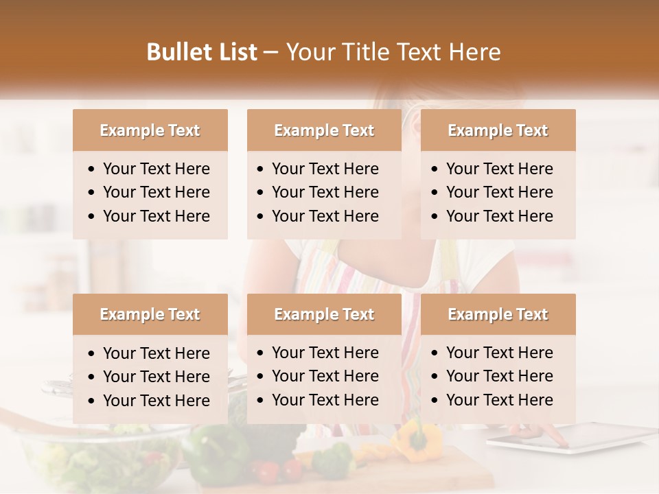 Meal Smile Food PowerPoint Template