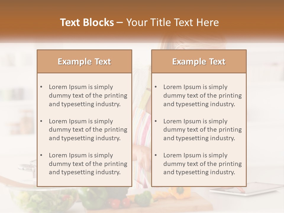 Meal Smile Food PowerPoint Template