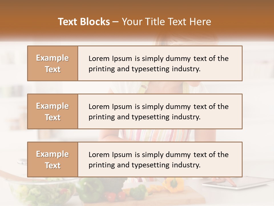 Meal Smile Food PowerPoint Template