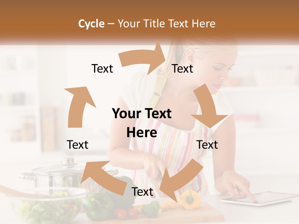 Meal Smile Food PowerPoint Template