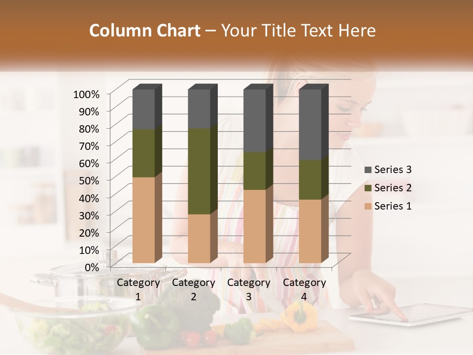 Meal Smile Food PowerPoint Template