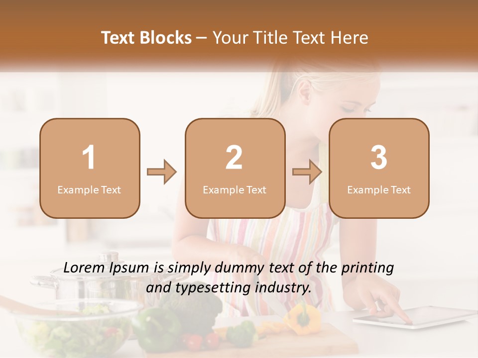 Meal Smile Food PowerPoint Template