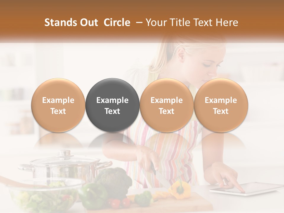 Meal Smile Food PowerPoint Template