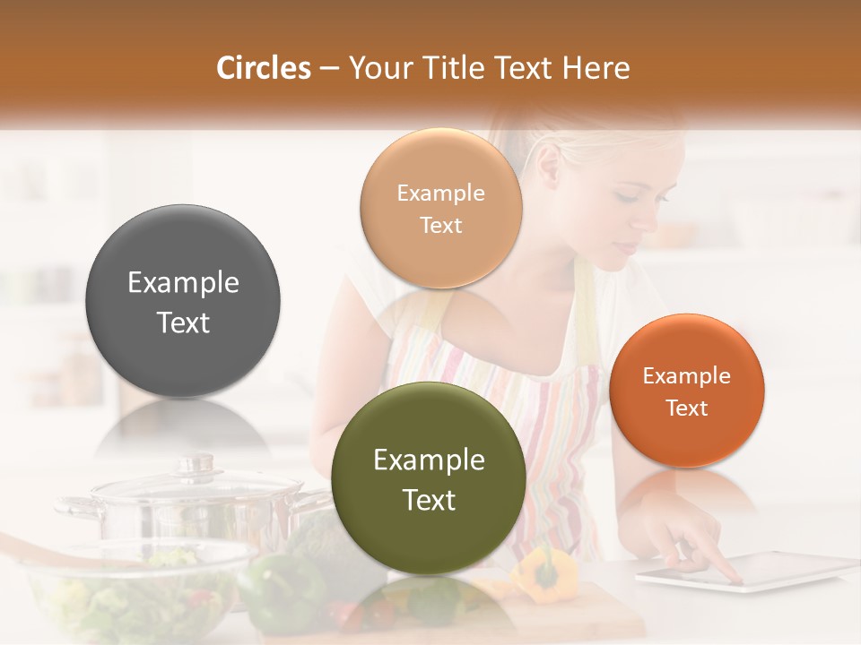 Meal Smile Food PowerPoint Template