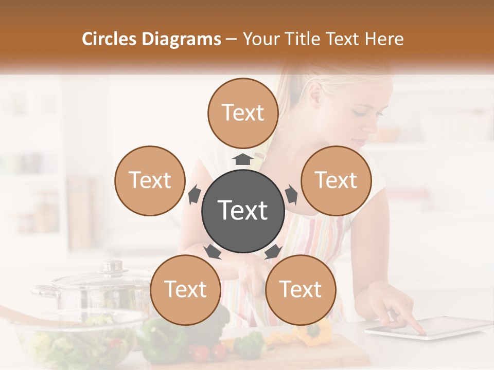 Meal Smile Food PowerPoint Template