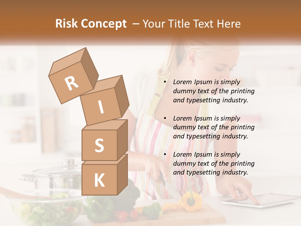Meal Smile Food PowerPoint Template