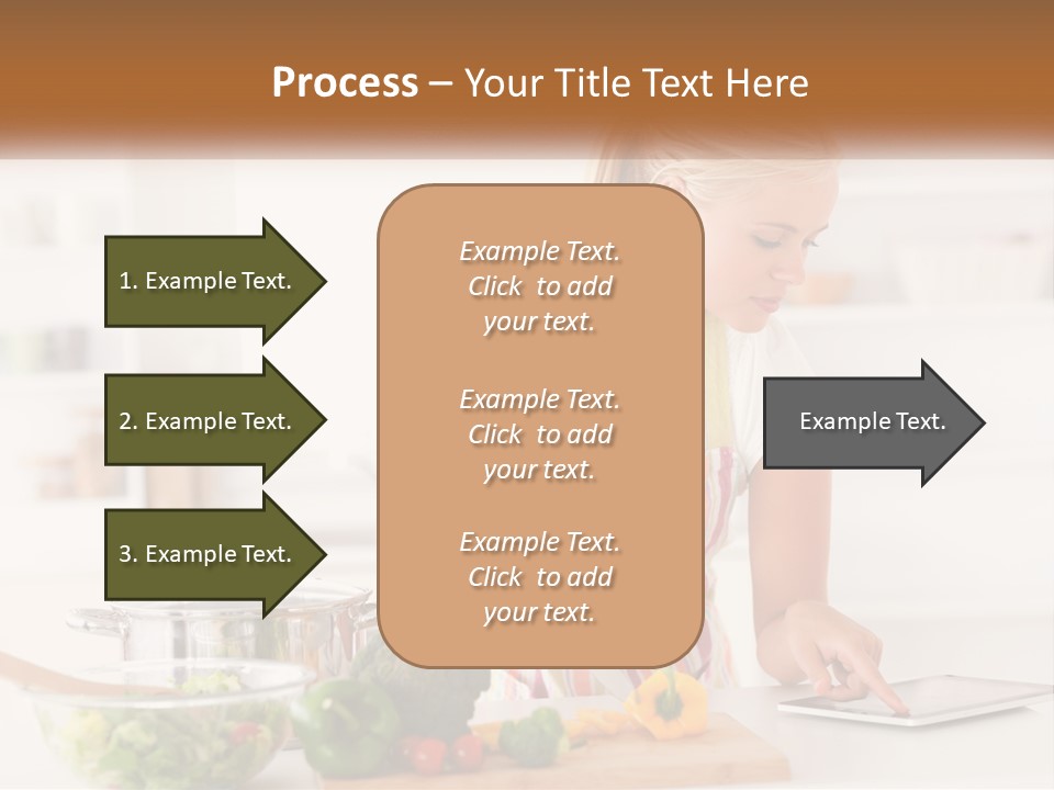 Meal Smile Food PowerPoint Template