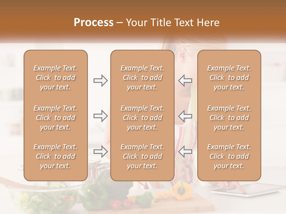 Meal Smile Food PowerPoint Template