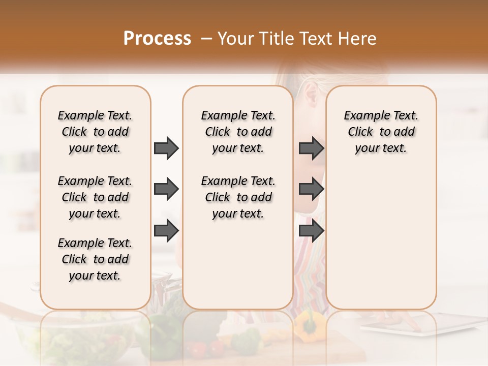 Meal Smile Food PowerPoint Template
