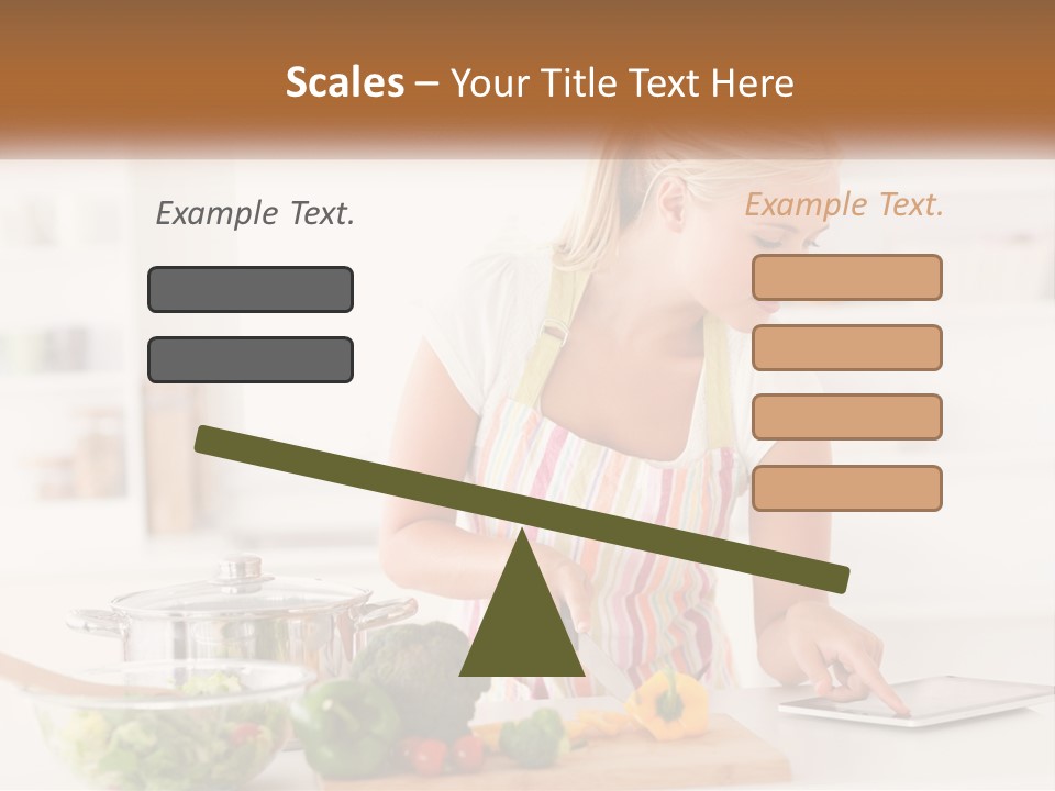 Meal Smile Food PowerPoint Template