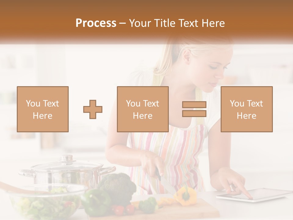Meal Smile Food PowerPoint Template