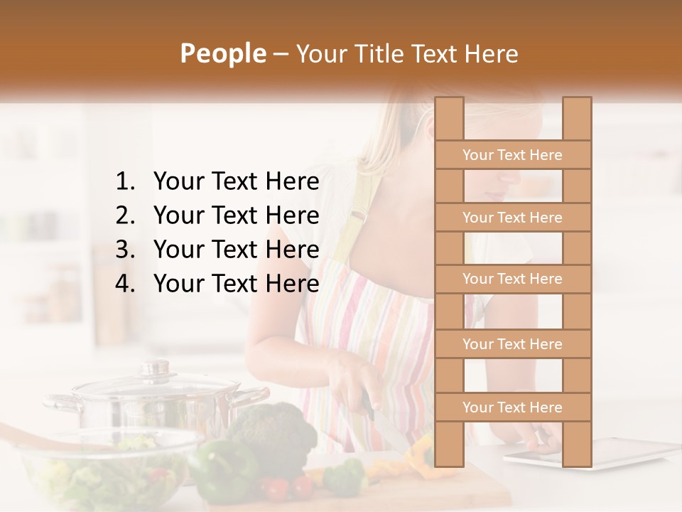 Meal Smile Food PowerPoint Template