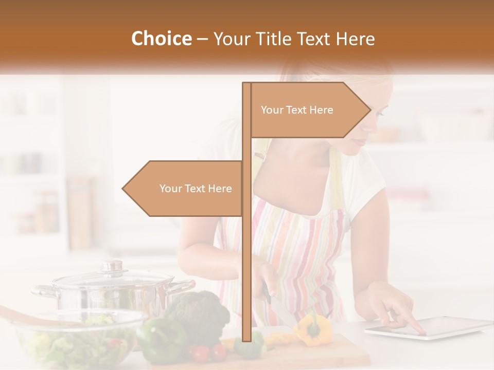 Meal Smile Food PowerPoint Template