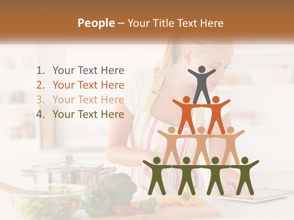 Meal Smile Food PowerPoint Template