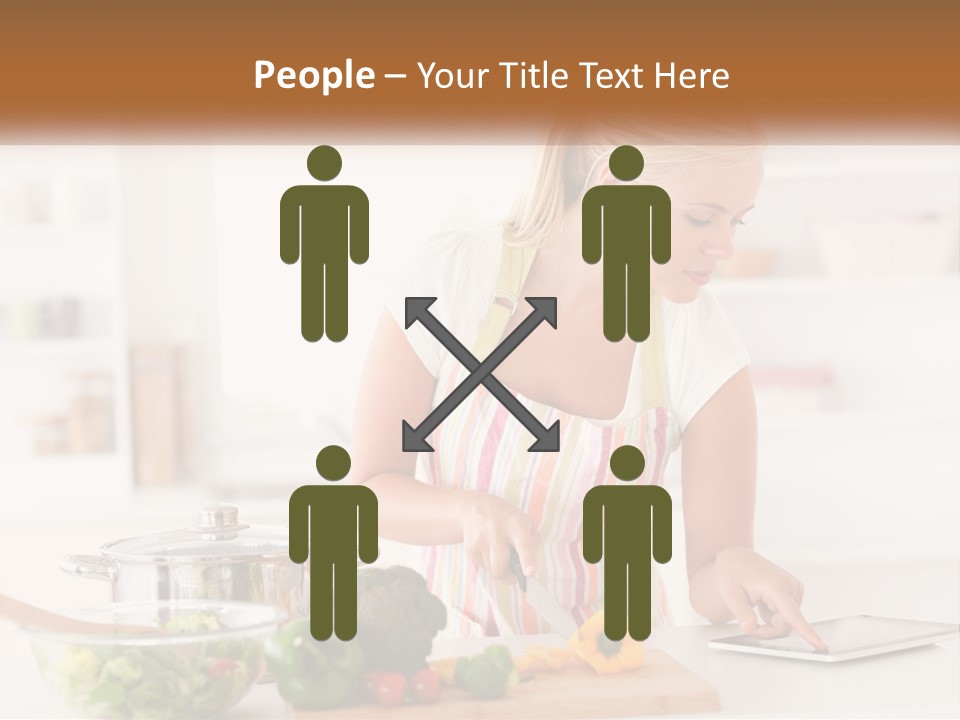 Meal Smile Food PowerPoint Template