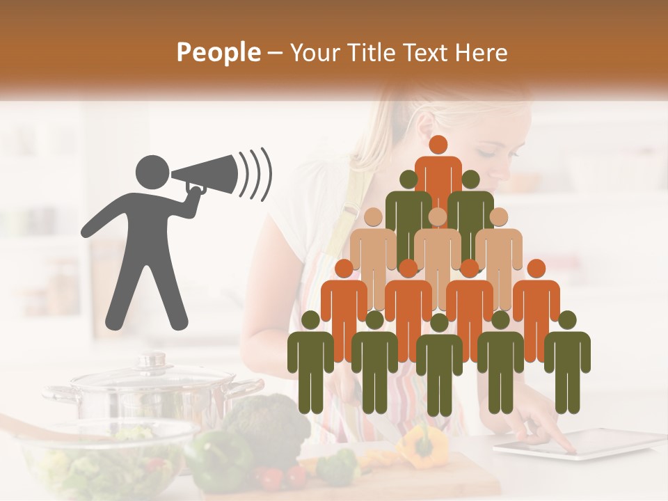 Meal Smile Food PowerPoint Template