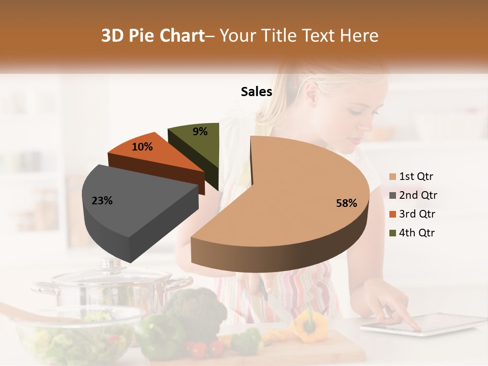 Meal Smile Food PowerPoint Template