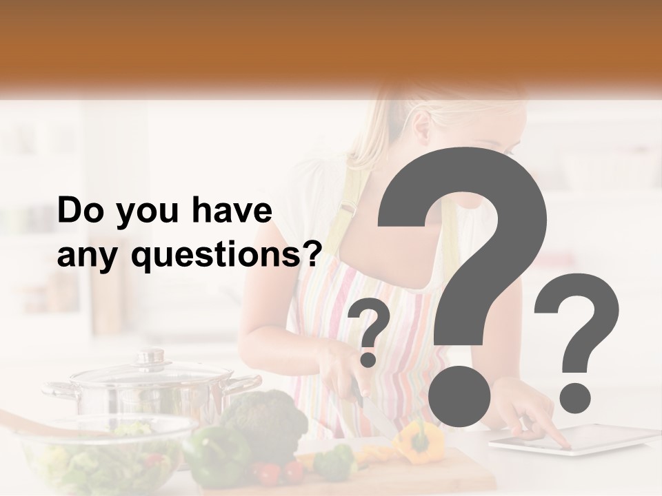 Meal Smile Food PowerPoint Template