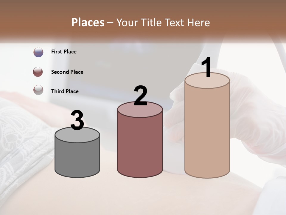 General Practitioner Female Smiling PowerPoint Template