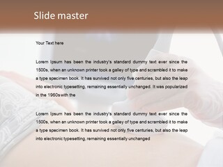 General Practitioner Female Smiling PowerPoint Template