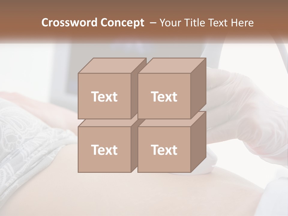 General Practitioner Female Smiling PowerPoint Template