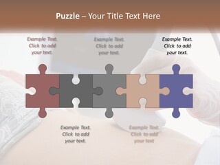 General Practitioner Female Smiling PowerPoint Template