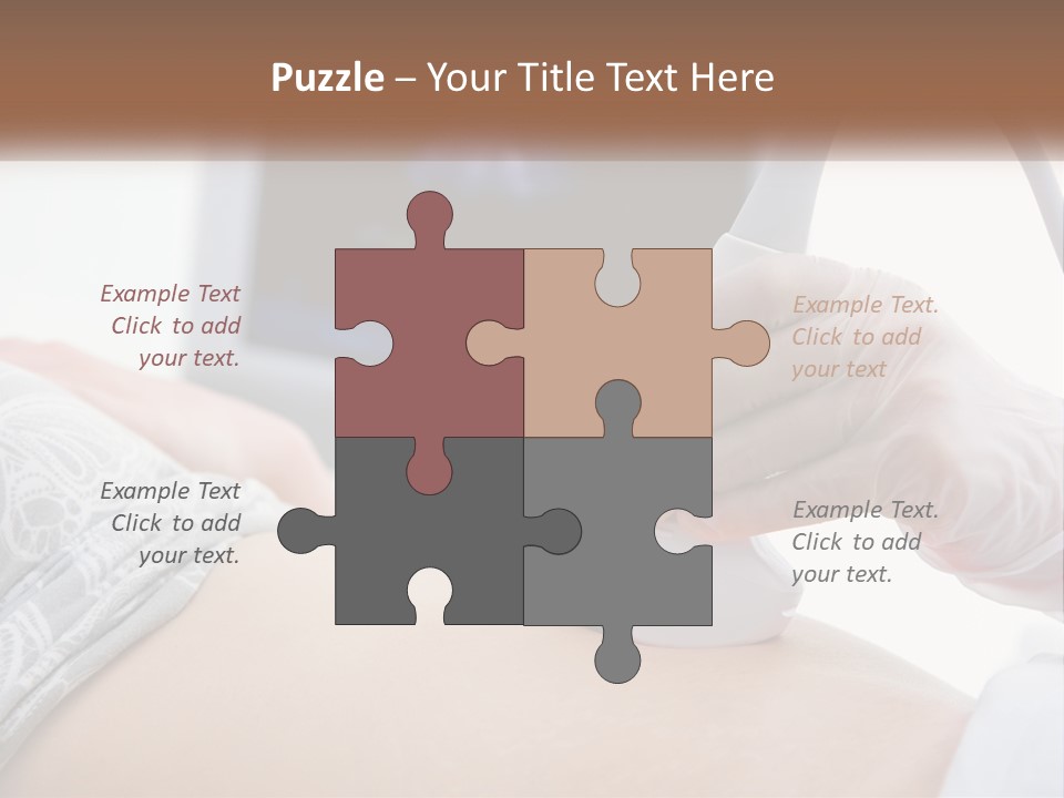 General Practitioner Female Smiling PowerPoint Template