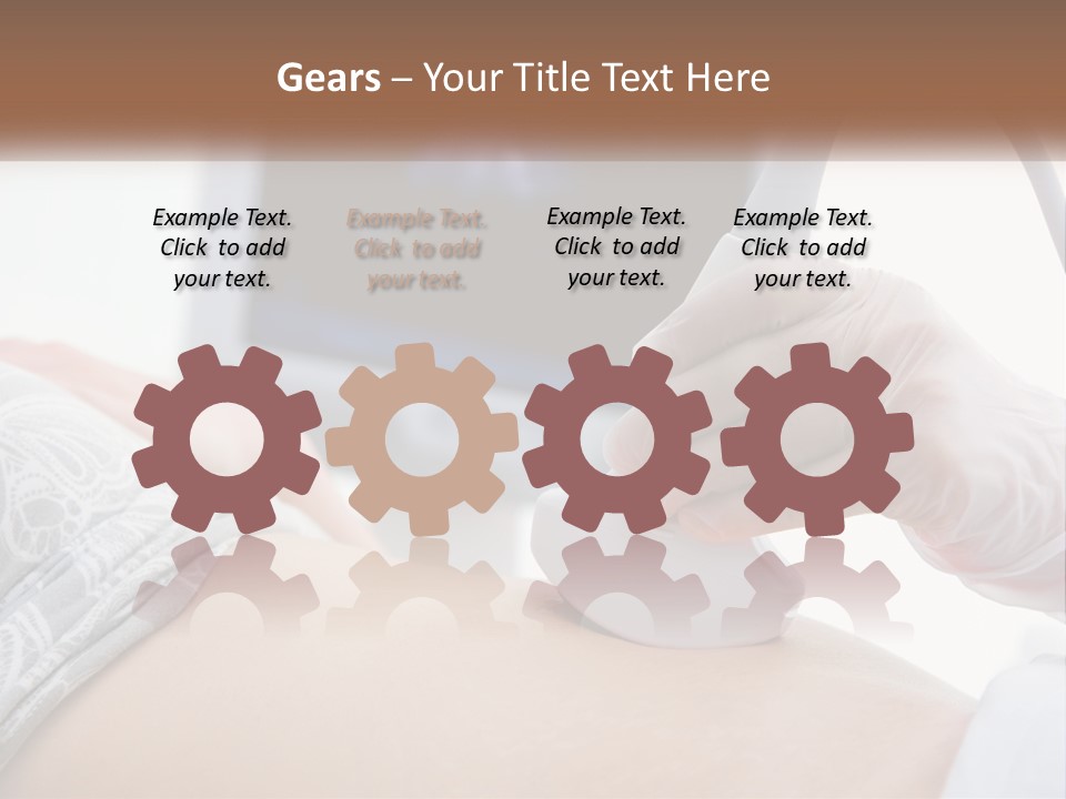 General Practitioner Female Smiling PowerPoint Template