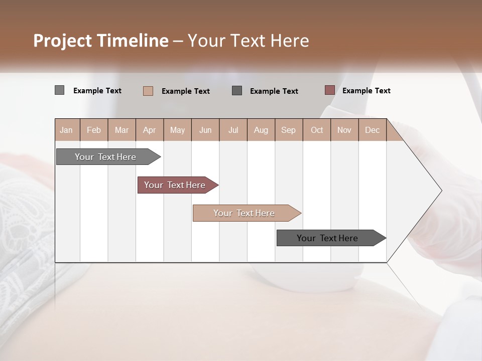 General Practitioner Female Smiling PowerPoint Template