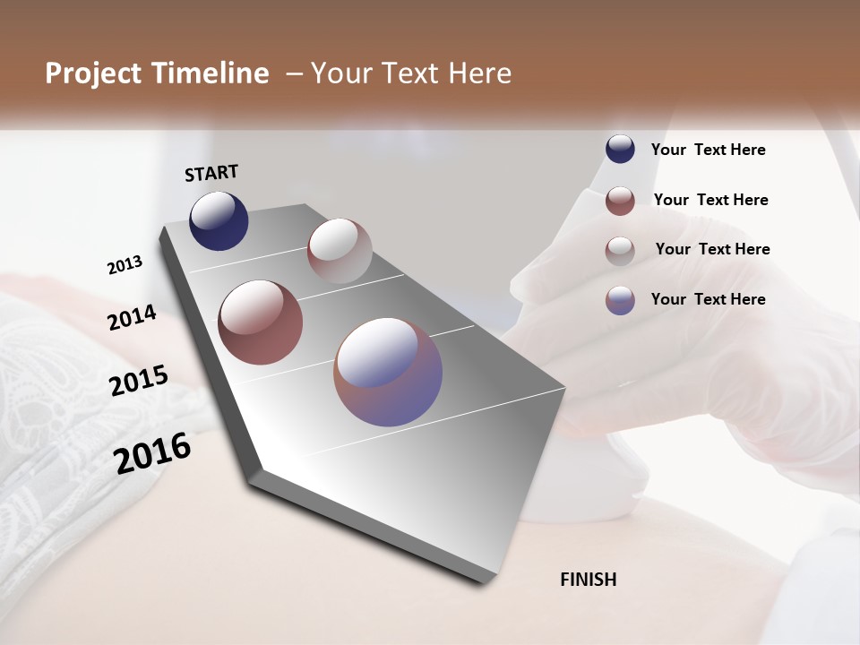 General Practitioner Female Smiling PowerPoint Template