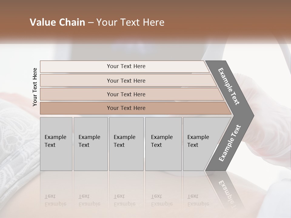 General Practitioner Female Smiling PowerPoint Template