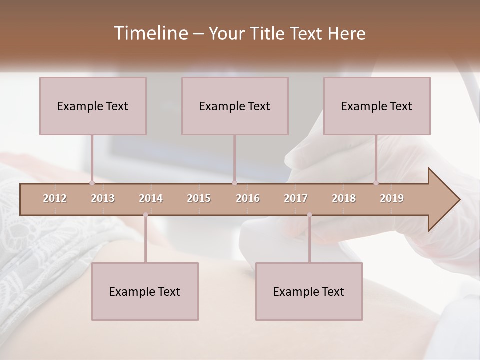 General Practitioner Female Smiling PowerPoint Template