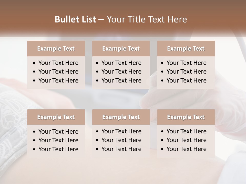 General Practitioner Female Smiling PowerPoint Template