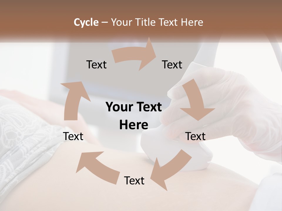 General Practitioner Female Smiling PowerPoint Template