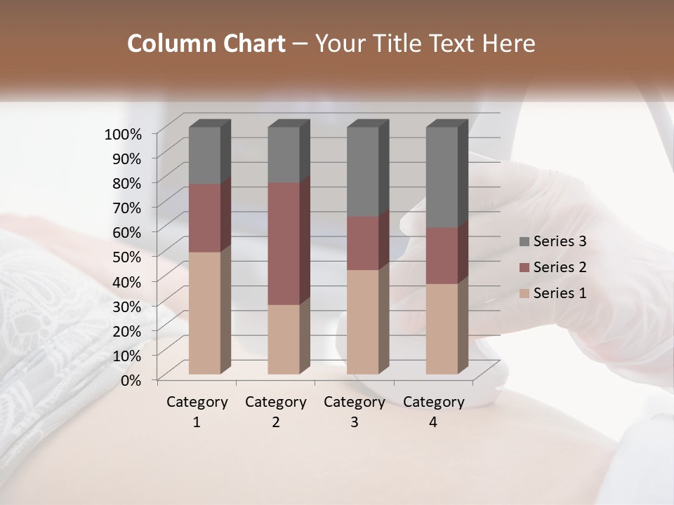 General Practitioner Female Smiling PowerPoint Template