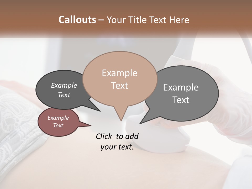 General Practitioner Female Smiling PowerPoint Template