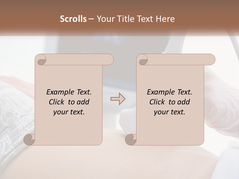 General Practitioner Female Smiling PowerPoint Template