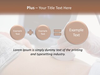 General Practitioner Female Smiling PowerPoint Template