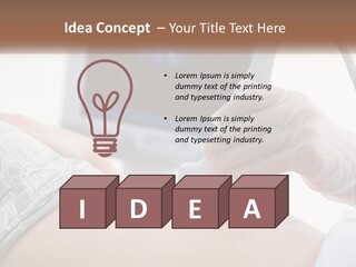 General Practitioner Female Smiling PowerPoint Template