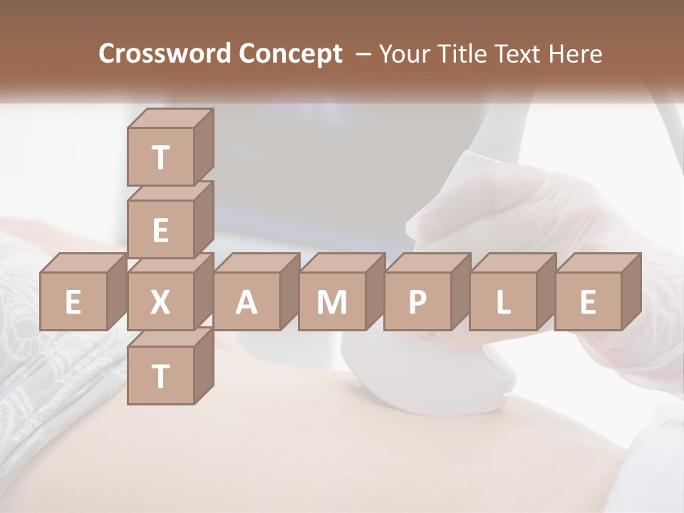 General Practitioner Female Smiling PowerPoint Template