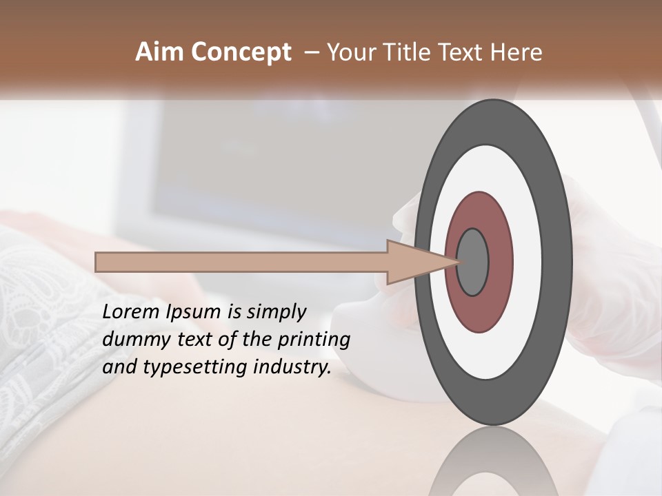 General Practitioner Female Smiling PowerPoint Template