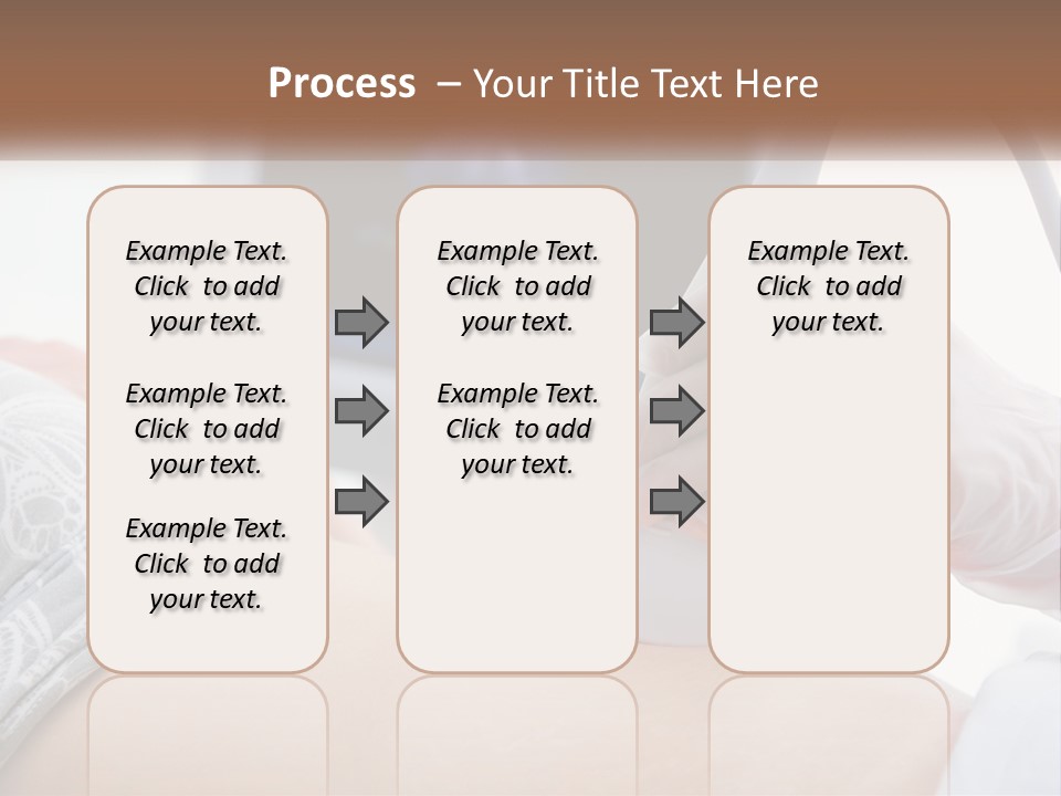 General Practitioner Female Smiling PowerPoint Template