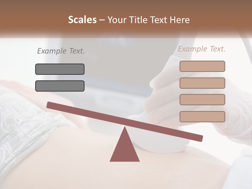 General Practitioner Female Smiling PowerPoint Template