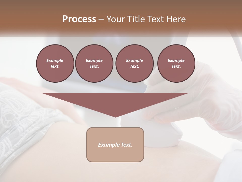 General Practitioner Female Smiling PowerPoint Template