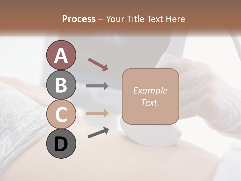 General Practitioner Female Smiling PowerPoint Template