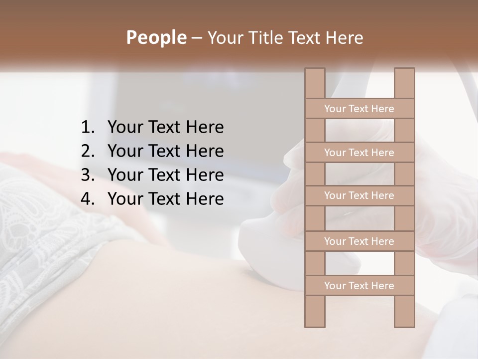 General Practitioner Female Smiling PowerPoint Template