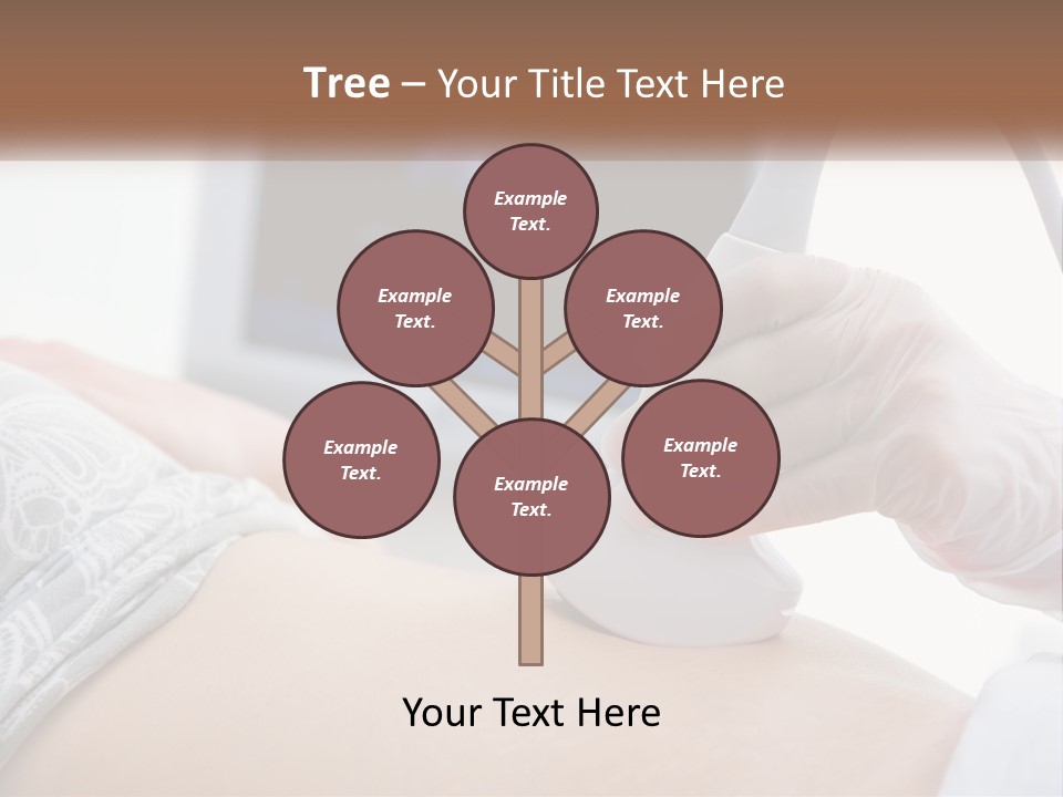 General Practitioner Female Smiling PowerPoint Template